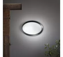 Aplica exterior, Ideal Lux Medea, 1xE27, 330x90x230mm, negru, IP66, 096704
