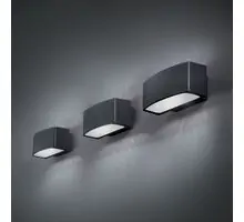 Aplica exterior, Ideal Lux Andromeda, 1xE27, 220x120x85mm, antracit, IP55, 061580