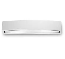 Aplica exterior, Ideal Lux Andromeda, 2xE27, 450x95x80mm, alb, IP55, 100364