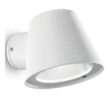 Aplica exterior, Ideal Lux Gas, 1xGU10, 115x150x95mm, alb, IP43, 091518