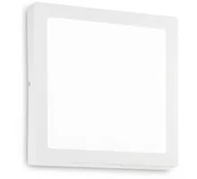 Aplica LED Ideal Lux Universal Square, 25W, 3000K, 300x300mm, alb