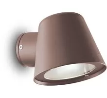 Aplica exterior, Ideal Lux Gas, 1xGU10, 115x150x95mm, cafeniu, IP43, 213095