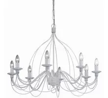 Candelabru Ideal Lux Corte, 8xE14, ruginiu