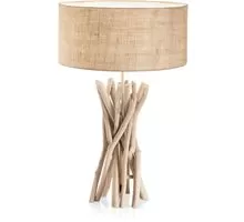 Veioza Ideal Lux Driftwood, 1xE27, bej