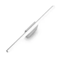 Aplica LED, Ideal Lux Riflesso, 17W, 3000K, 620x90x40mm, alb-crom, IP44, 142265