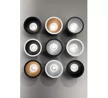 Spot fix LED incastrat Ideal Lux Game, 11W, 3000K, 85mm, alb-argintiu, IP20, 192284