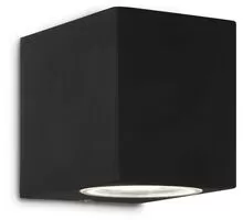 Aplica exterior, Ideal Lux UP, 1xG9, 65x80x95mm, negru, IP44, 115313