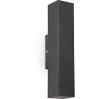 Aplica Ideal Lux Sky, 2xGU10, 60x80x300mm, negru