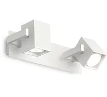 Aplica tip spot, Ideal Lux Mouse, 2xGU10, 340x140x80mm, alb
