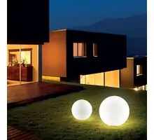 Lampadar gradina, Ideal Lux Sole, 1xE27, 500x480mm, alb, IP44, 191614