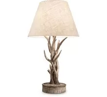 Veioza Ideal Lux Chalet, 1xE27, bej-maro