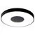 Plafoniera LED Mantra Coin, 100W, 2700-5000K, negru, dimabil, telecomanda
