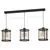 Pendul Eglo Dellow, 3xE27, alama, negru