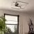 Plafoniera LED Mantra Boutique, 42.5W, 3000K, negru, dimabil