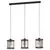 Pendul Eglo Dellow, 3xE27, alama, negru
