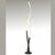Lampadar LED Mantra Armonia, 30W, alb, gri, dimabil