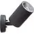Aplica tip spot AZzardo Rolf, 1xGU10, gri inchis, IP44