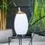 Lampa LED RGBW AZzardo Boombox, portabila, 5W, alb, telecomanda inclusa, speaker 10 W, IP 44