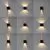 Aplica LED Mantra Davos XL, 4000K, 20W, negru nisipiu, IP65