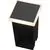 Spot fix LED incastrat AZzardo Alf, 3W, 3000K, patrat, negru, IP65