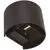 Aplica LED AZzardo Leticia 2, 2x3W, 3000K, unghi ajustabil, negru, IP54