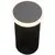 Spot fix LED incastrat AZzardo Alf, 3W, 3000K, rotund, gri, IP65