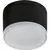 Spot fix aplicat LED AZzardo Apulia R, 10W, 3000K, negru, IP54
