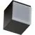 Aplica LED AZzardo Arbax 1, 6W, 3000K, gri inchis, IP54