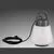 Lampa decorativa Mantra Kinke, 1xE27, alb, gri