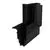 Element de conectare pentru sina Magnetic, incastrat, vertical exterior, negru, Maytoni