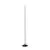 Lampadar LED Ideal Lux Yoko, 17W, negru, opal