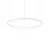 Pendul LED Ideal Lux Hulahoop, 40W, alb