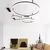 Plafoniera LED Ideal Lux Oracle Slim, 51W, negru