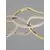 Pendul LED Nova Luce Girish, 50W, 3000K, L100 cm, Hmax. 120 cm, auriu, dimabil Triac