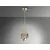 Pendul LED Schuller Aquaria, 4W, auriu, transparent
