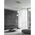 Pendul LED Nova Luce Hook, 52W, alb-auriu satinat