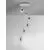 Pendul LED Schuller Aquaria, 24W, crom, transparent