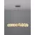 Pendul LED Nova Luce Brille, 46W, auriu-transparent