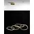Pendul LED Nova Luce Girish, 50W, 3000K, L100 cm, Hmax. 120 cm, auriu, dimabil Triac