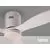 Plafoniera cu ventilator LED Schuller Siroco mini, 15W, alb, opal, telecomanda, temporizator