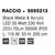 Pendul LED Nova Luce Raccio, 27W, 3000K, negru
