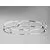 Pendul LED Schuller Colette, 65W, crom, opal, dimabil