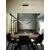 Pendul LED Schuller Boa, 26W, negru mat, opal