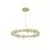 Pendul LED Nova Luce Brille, 46W, auriu-transparent