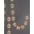 Pendul LED Nova Luce Brillante, 133W, auriu-transparent, telecomanda