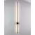 Aplica LED Nova Luce Aden, 20W, 3000K, 1400 lumeni, H1200 mm, negru