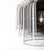 Pendul Nova Luce Velor, 3xE27, fumuriu-negru
