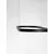 Pendul LED Nova Luce Cuppe, 58W, 3000K, negru nisipiu, dimabil