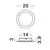 Aplica LED Nova Luce Nevo, 12W, auriu mat