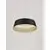 Pendul LED Nova Luce Alba, 40W, negru nisipiu-auriu